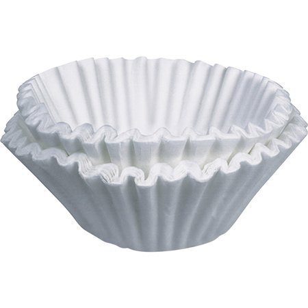 Bunn Flat Bottom Coffee Filters, Paper, 12-Cup Size, PK3000 20132